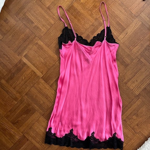 Pink Silk Chemise, size XS - Picture 5 of 7